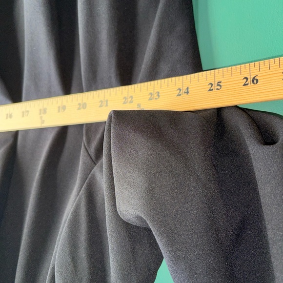 Dakota Blue XXL Womens Crepe Blazer Black - Picture 10 of 10